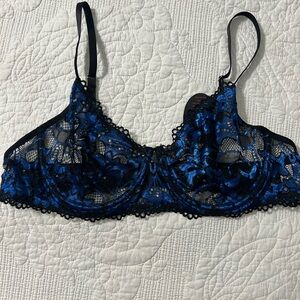 Bali Bra Sz 36DD Balconette Style 3432 Stetch Lace Underwire White   NWT